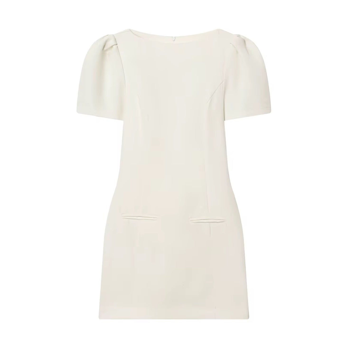 Puff sleeve dress
