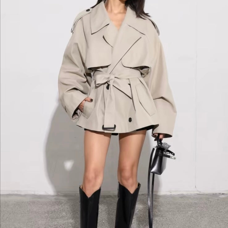 ATHEA SHORT TRENCH COAT