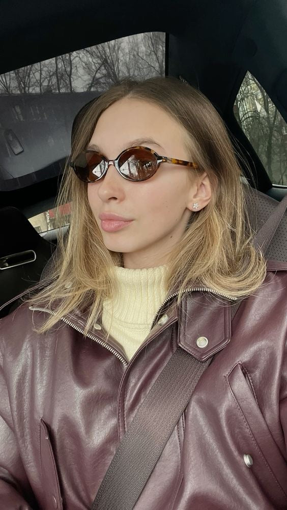 Miu Miu Brown Glasses