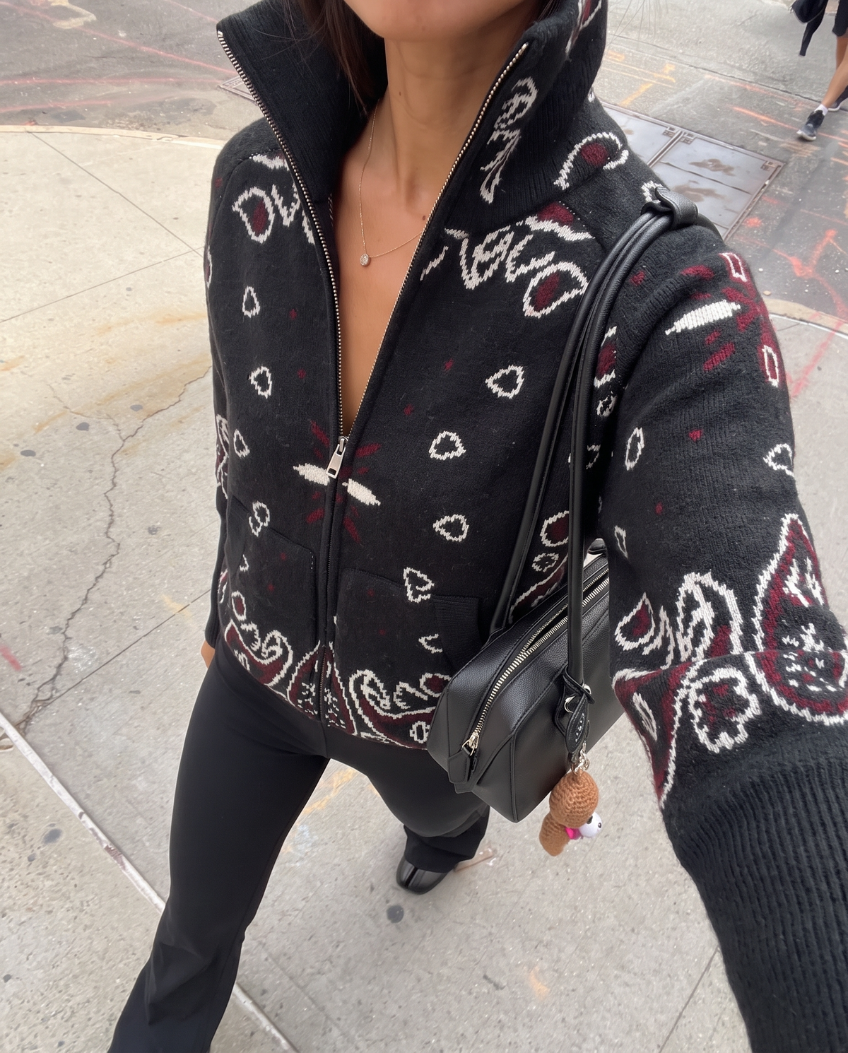 Carla Bandana Sweater