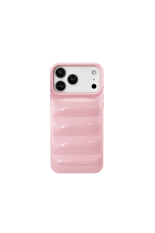 The Puffer Case® - Pink Gloss