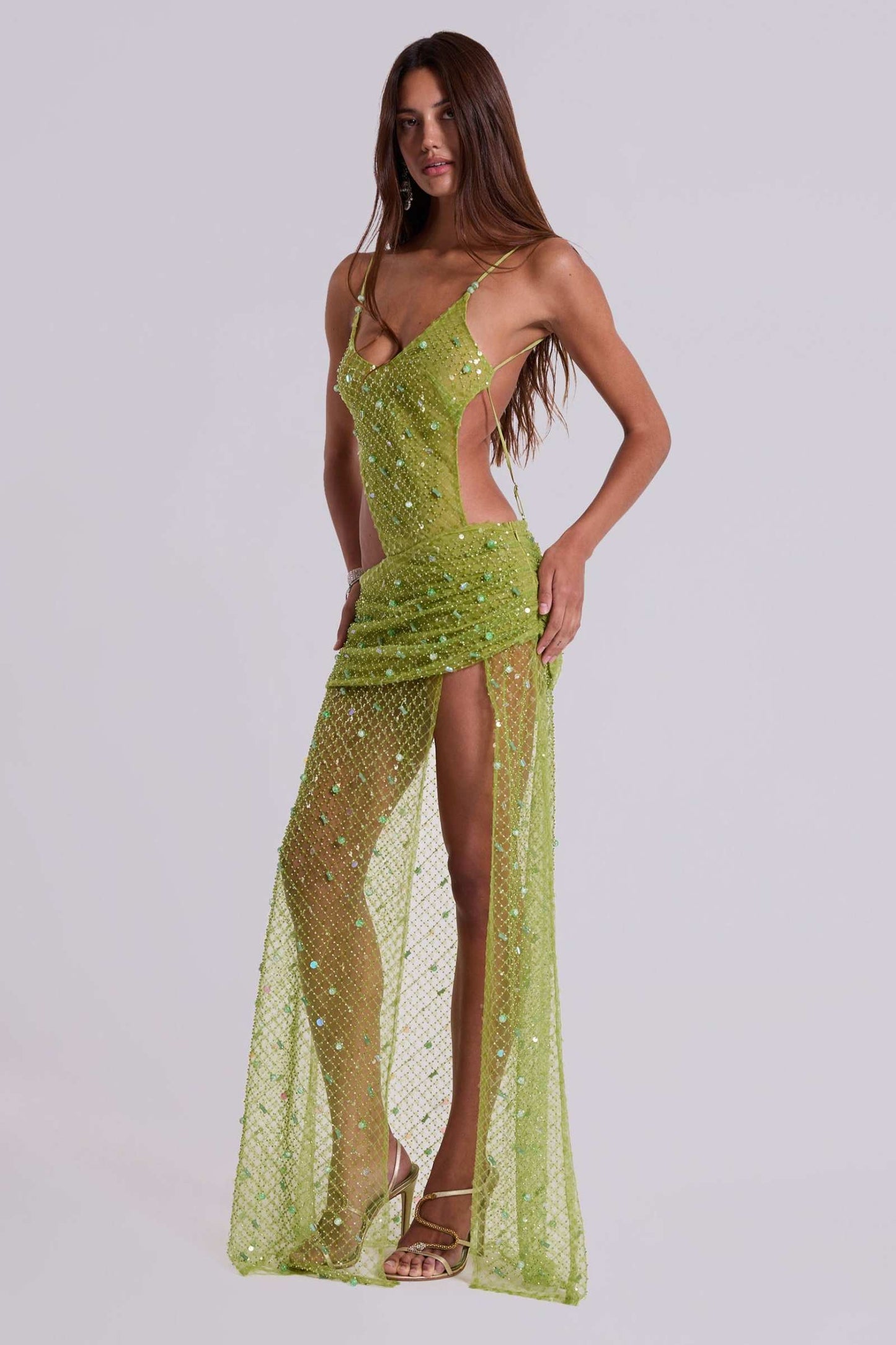 Jadedldn hand beaded dress