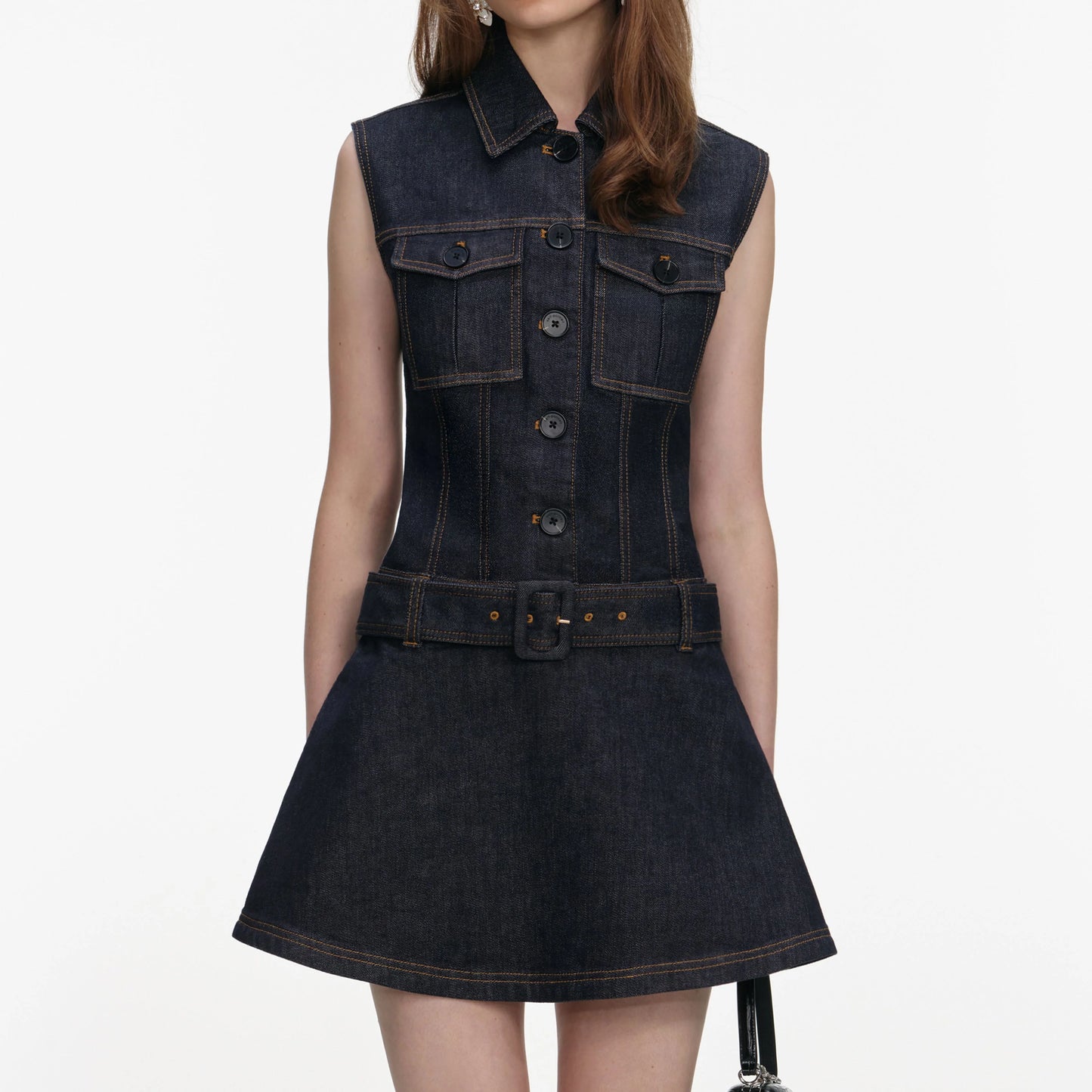 Belle en Jean Dress
