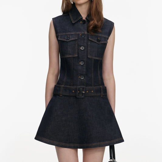 Belle en Jean Dress