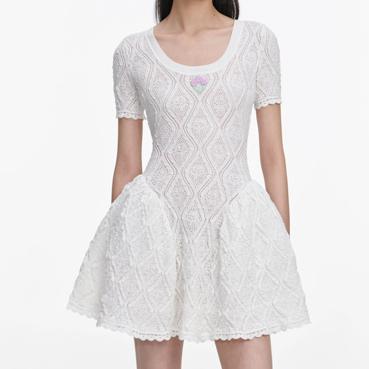 Pointelle Dress