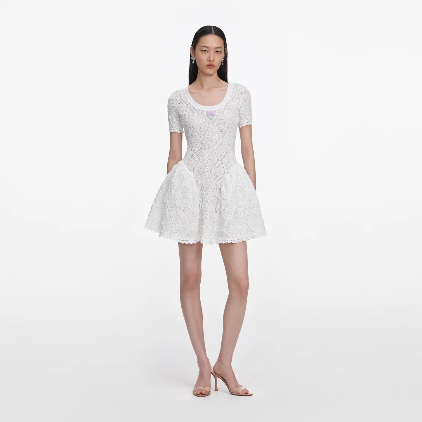 Pointelle Dress
